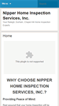 Mobile Screenshot of homeinspectionexpertsraleighnc.com