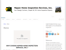 Tablet Screenshot of homeinspectionexpertsraleighnc.com